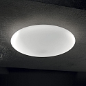 Ideal Lux Luminaria de pared y techo SMARTIES BIANCO PL2 D40 de 2 llamas E27 IP20, cromo 