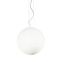 Luminaria colgante MAPA BIANCO SP1 D50 E27 IP20, blanco 