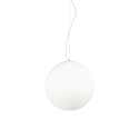 Luminaria colgante MAPA BIANCO SP1 D40 E27 IP20, blanco 