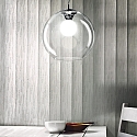 Ideal Lux Luminaria colgante NEMO CLEAR SP1 D40 E27 IP20, transparente