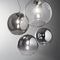 Ideal Lux Luminaria colgante NEMO CLEAR SP1 D40 E27 IP20, transparente