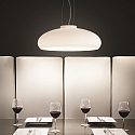 Ideal Lux Luminaria colgante ARIA SP1 D50 E27 IP20, blanco 