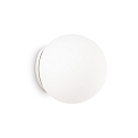 Luminaria de pared MAPA BIANCO AP1 D30 E27 IP20, blanco 