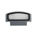 Luminaria de pared para exteriores ANDROMEDA AP1 Arriba-Abajo, de 1 llama E27 IP55, antracita 