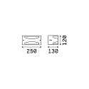 Luminaria de pared REX-3 AP1 E27 IP44, antracita 