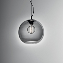 Ideal Lux Luminaria colgante NEMO FUME SP1 D50 E27 IP20, color humo 