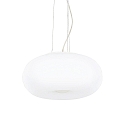 Luminaria colgante ULISSE SP3 D42 de 3 llamas E27 IP20, blanco