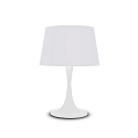 Luminaria de mesa LONDON TL1 BIG E27 IP20, blanco