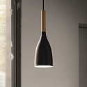 Ideal Lux Luminaria colgante MANHATTAN SP1 E14 IP20, negro