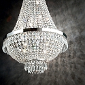 Luminaria colgante CAESAR de 12 llamas G9 IP20