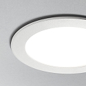 LED recessed area light GROOVE ROUND, IP20, Ø 16.8cm, 20W 3000K 1550lm 110°, white