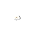 Ideal Lux Luminaria de pared STRAUSS de 2 llamas E14 IP20, �mbar, dorado rojizo, transparente