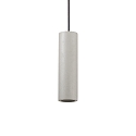 Luminaria colgante OAK ROUND GU10 IP20, gris, pintado