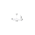 Ideal Lux Luminaria colgante MADAME E27 IP20, negro