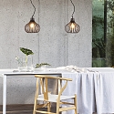 Ideal Lux Luminaria colgante ONION MINI E27 IP20, marr�n