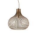 Luminaria colgante ONION BIG E27 IP20, marr�n