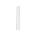 LED pendant luminaire TUBE, � 6cm / H 40cm, 9W 3000K 850lm, white