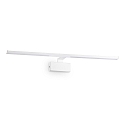 Luminaria de espejo ALMA IP20, blanco, con recubrimiento de polvo