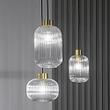 Ideal Lux Luminaria colgante MINT-2 E27 IP20, color humo, lat�n satinado