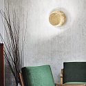 Luminaria de pared TICK inclinable IP20, hoja de plata