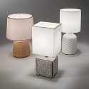 Ideal Lux Luminaria de mesa KAL�-2 con interruptor E14 IP20, chintz, barro cocido