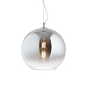 Luminaria colgante NEMO E27 IP20, cromo, claro