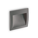 Luminaria de pared empotrable WIRE FI D14 abajo, asim�trico, conmutable IP65, antracita 