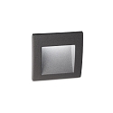 Luminaria de pared empotrable WIRE FI D9 abajo, asim�trico, conmutable IP65, antracita 