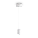 Luminaria colgante SET UP ajustable E27 IP20, blanco