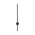 Ideal Lux Luminaria de pared ESSENCE 70 IP20, negro