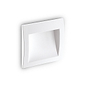 Luminaria de pared empotrable WIRE FI D14 abajo, asim�trico, conmutable IP65, blanco 
