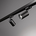 Ideal Lux Foco trif�sico BYTE TRACK cil�ndrico, ajustable GU10 IP20, negro mate 
