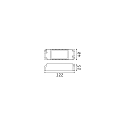 Ideal Lux LED driver BENTO 9W 1-10V