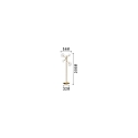 Ideal Lux floor lamp EQUINOXE PT4 4 flames G4 IP20, chrome