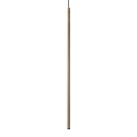 Luminaria colgante FILO IP20, lat�n satinado 