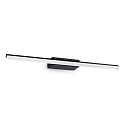Luminaria de pared RIFLESSO IP20, negro 