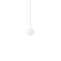 Luminaria colgante ARCHIMEDE en forma de bala IP20, blanco 