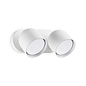 Luminaria de pared DODO de 2 llamas GX53 IP20, blanco regulable