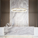 Ideal Lux Luminaria colgante CROWN 80 IP20, lat�n 
