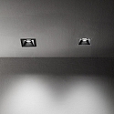 Ideal Lux Carcasa empotrable ZEUS cuadrado, blanco