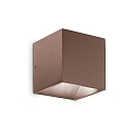 Luminaria de pared para exteriores RUBIK UP/DOWN IP54, marr�n caf� 