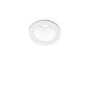 Luminaria empotrable para techos QUARK redondo IP20, blanco 