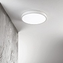 Ideal Lux ceiling luminaire RAY 60 IP44, white dimmable