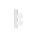 Luminaria de pared PING PONG IP20, blanco 