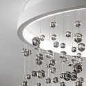 Ideal Lux ceiling luminaire ARMONY 50 IP20, white dimmable