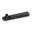 Luminaria de pared BONNE NUIT-1 con interruptor IP20, negro 