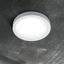 Ideal Lux Luminaria de techo UNIVERSAL D17 ON-OFF redondo IP20, blanco 