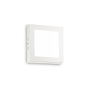 Luminaria de techo UNIVERSAL D17 ON-OFF angular IP20, blanco 