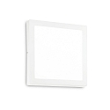 Luminaria de techo UNIVERSAL D30 ON-OFF angular IP20, blanco 