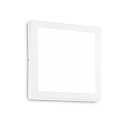 Luminaria de techo UNIVERSAL D40 ON-OFF angular IP20, blanco 